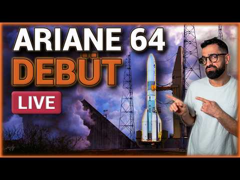 Europäische Ariane 64 startet Amazon Leo Satelliten für Jeff Bezos - Live auf Deutsch