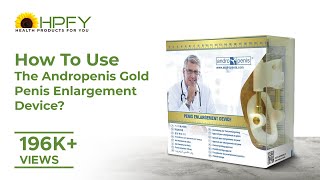 Andropenis Gold, Penis Extender for Penile Enlargement. Medical Penis  Enlarger : : Health & Personal Care