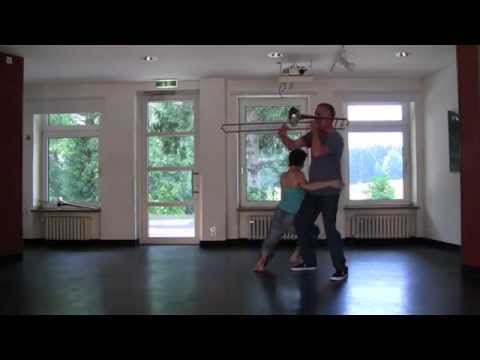 Tanz- und Musikperformance BRITTA LIEBERKNECHT & PAUL HUBWEBER Ohrsichtig