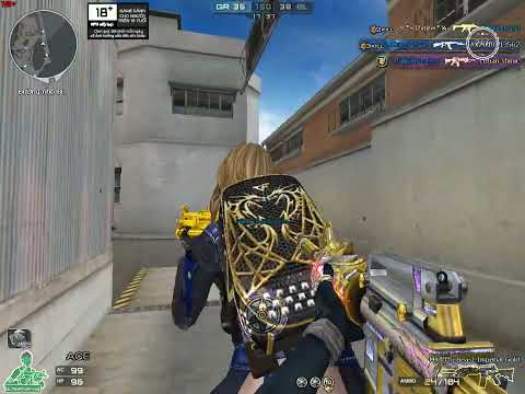 M4A1-S Beast Imperial gold - Đấu đội - CFVN