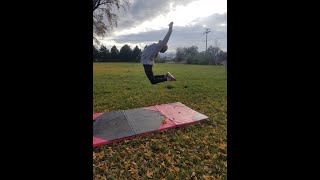 How to learn a Front Hand Spring on the ground | step by step
