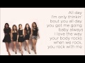 Fifth Harmony - Body Rock (Lyrics)