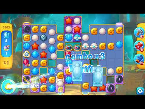 Fishdom 5503 Hard Level - NO BooSTERS