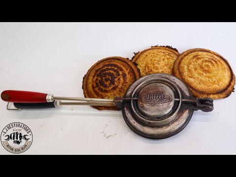 Vintage Jaffle Iron Restoration.