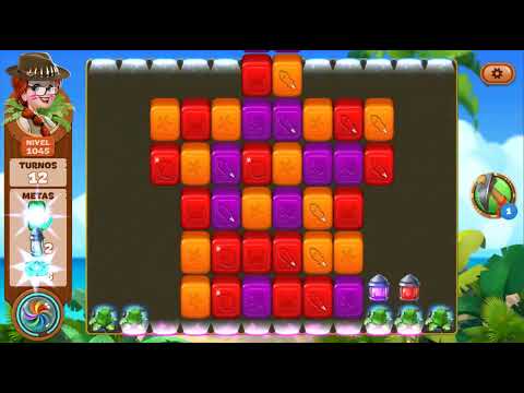 Lost Island Level 1045 Gameplay