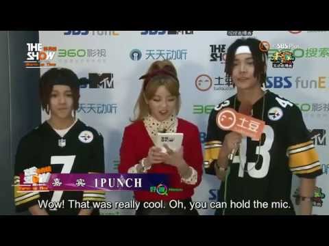 [ENG] 150203 1PUNCH원펀치 Warm up Time CUT @ THE SHOW