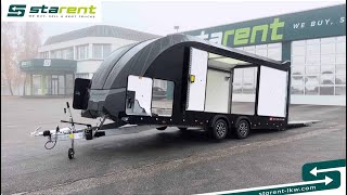 Remorcă transport auto Brian James Race Sport nou | Imagine 4 - Autoline