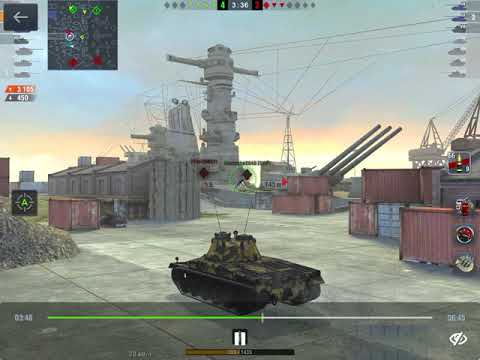 Wot blitz panzer 58, 5400 dmg