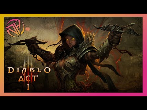 Diablo III: Demon Hunter Walkthrough Act 1 - Gameplay in 4K (PC)