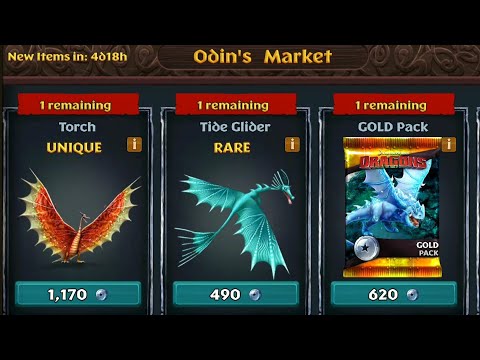 August Odin's Market - Dragons:Rise of Berk
