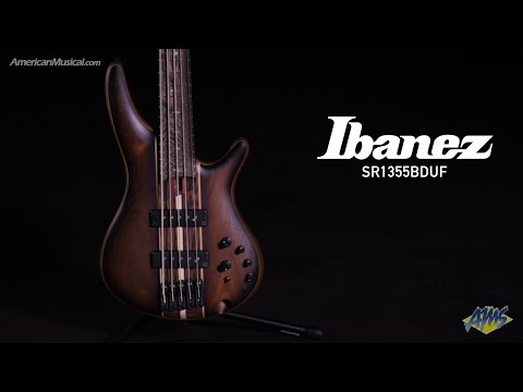 Демонстрация звучания бас-гитары Ibanez SR1355B-DUF