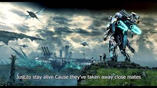 Black tar [Battle Theme] - Xenoblade X OST [With Onscreen Lyrics] (HQ 1080p HD)