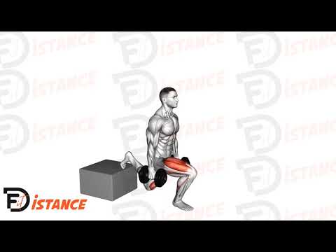 Squat bulgare jambe surélevée sur box - Exercice Squat bulgare jambe surélevée sur box en vidéo