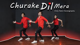 Churake Dil Mera Dance Video With Tutorial  Vicky 