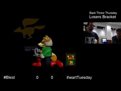 BTT84 - Blest (Fox) vs iheartTuesday (Samus) - SSBM