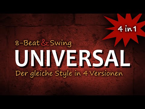 Universal 8-Beat und Universal Swing - Soundwonderland Style-Paket von Heidrun Dolde