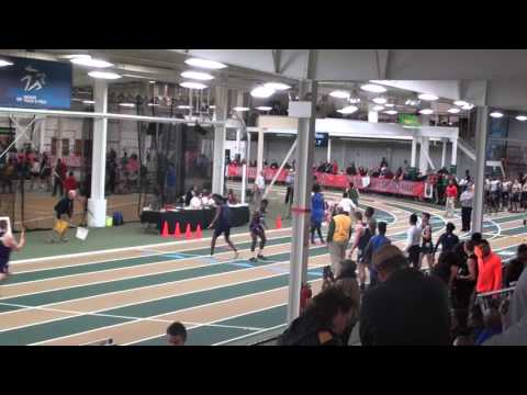 NCHSAA 3A State Indoor Boys 4x200m Relay 2-12-2016