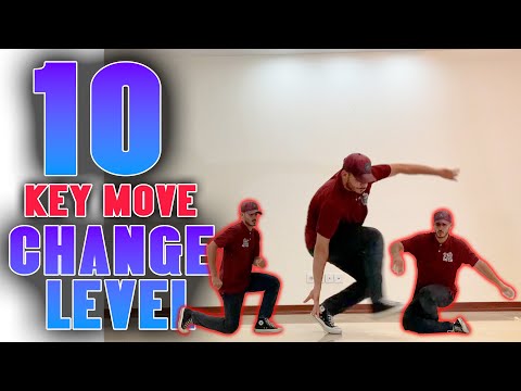 10 USEFUL DANCE MOVE for GO DOWN or CHANGE LEVEL (with names) - Dance tutorial - Alireza Sonic