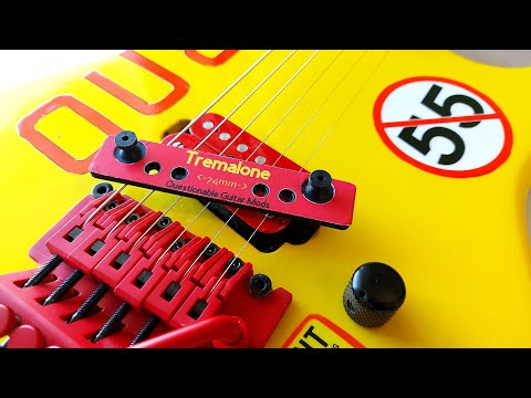 TremAlone For Kramer Baretta Special Tremolo Template *(74mm) image 24