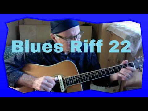 Blues Riff 22: Smoke Stack Lightning (Howlin' Wolf) Guitar Lesson part 2