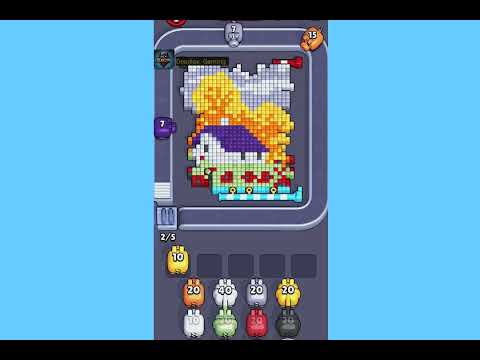 Pixel Flow Level 280 Walkthrough