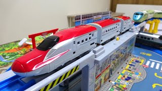 Japan's Shinkansen & expanding 3D Tomica Plarail course!