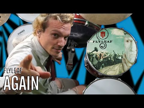 Flyleaf - Again | Office Drummer [First Time Hearing]