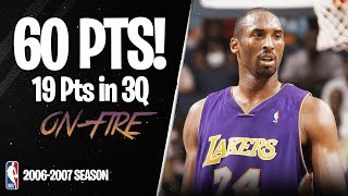 Kobe Bryant 60 Points at Memphis Grizzlies - Full Highlights 22/03/2007 | On-Fire🔥