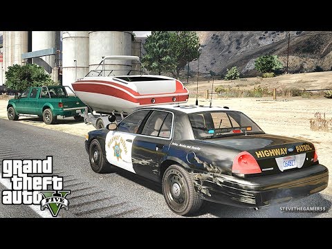 GTA 5 MODS LSPDFR 863 - CHP SLICKTOP!!! (GTA 5 REAL LIFE PC MOD)