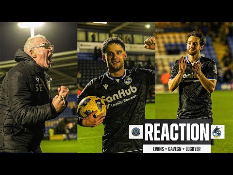 "I'm really pleased" | Evans, Cavegn and Lockyer | Post Match Reaction | Shrewsbury v Rovers