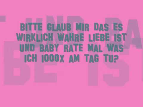 Scareone - ich liebe nur dich (Songtext)