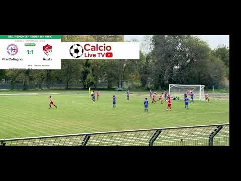 Reg Piemonte under 15 gir C Pro Collegno vs Rosta calcio 1:1 