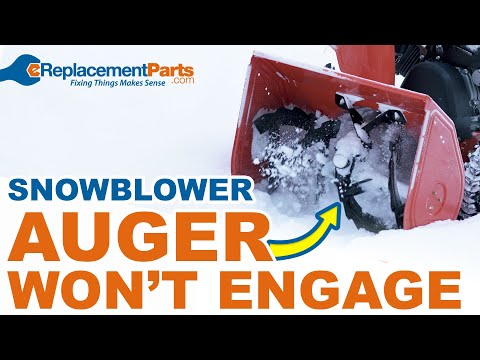 Snowblower Troubleshooting: Why Your Snowblower Auger Won't Engage | eReplacementParts.com