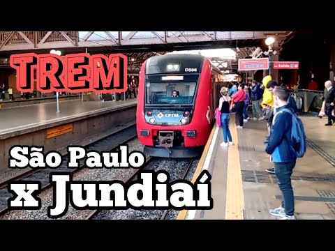 Viagem São Paulo x Jundiaí com o Trem da CPTM