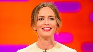 EMILY BLUNT Knows She Has a Cute Baby - The Graham Norton Show on BBC AMERICA