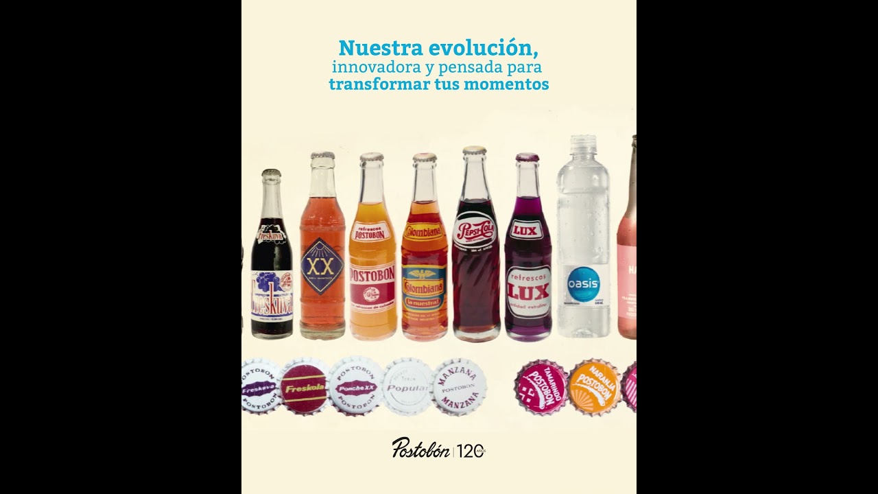 La Historia de Postobón en Nuestras Botellas.
