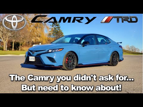 2022 Toyota Camry TRD Trim Review