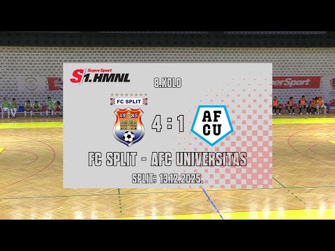 UMN_TV  1HMNL_FC Split - AFC Universitas (Sažetak)
