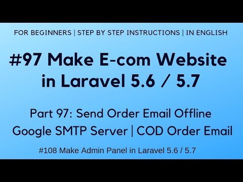 7 Make Admin Panel in Laravel 5 6 | Display Error Message on Login Failure | Logout Process