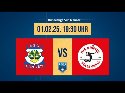 SSG Langen – TuS Kriftel (2. Volleyball Bundesliga Süd M 24/25)