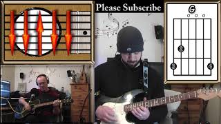I Fought The Law - The Clash, Green Day - Guitar Cover (with rhythm guitar chords &amp; strumming)