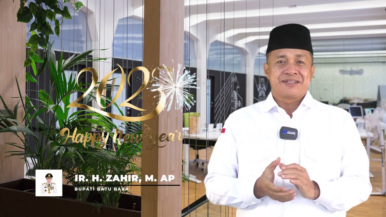 GREETING TAHUN BARU 2023, IR. H. ZAHIR, M. AP