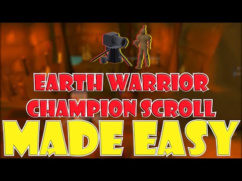 Quick Guide to Getting the Earth Warrior Champion Scroll in OSRS