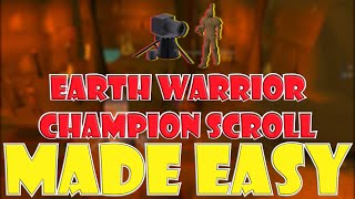Quick Guide to Getting the Earth Warrior Champion Scroll in OSRS