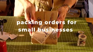 package order ideas for small business - a new asmr packing orders, no mid-roll ads