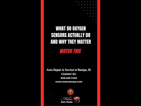 What Do Oxygen Sensors Actually Do (And Why They Matter)