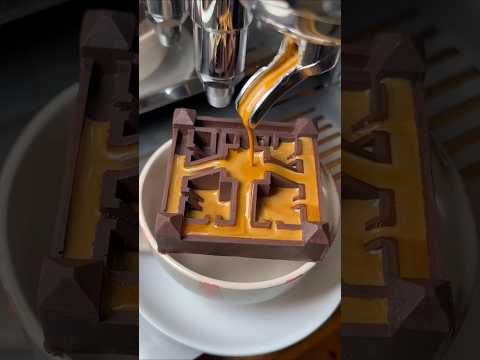 Chocolate espresso ☕#coffee #espresso #viralvideo #shorts #youtube #electronicmusic #edm #techno