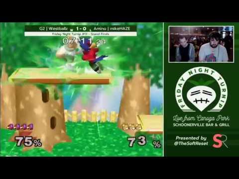 Friday Night Turnip #13 - G2 | Westballz (Falco) vs. Amino | mikeHAZE (Fox) - Grand Finals