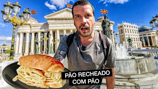 Explorando a capital menos conhecida da Europa 🇲🇰