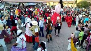 preview picture of video 'Las mojigangas de Alcozauca 2014'